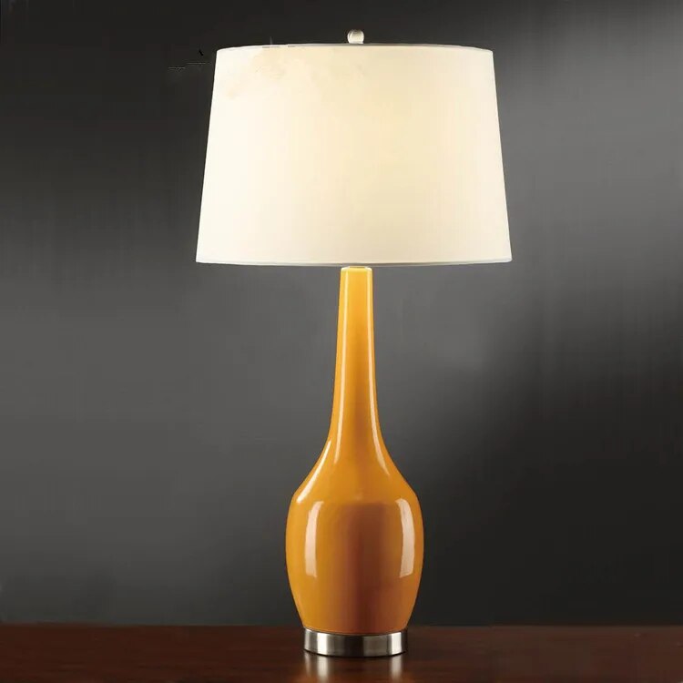 American ceramic table lamp