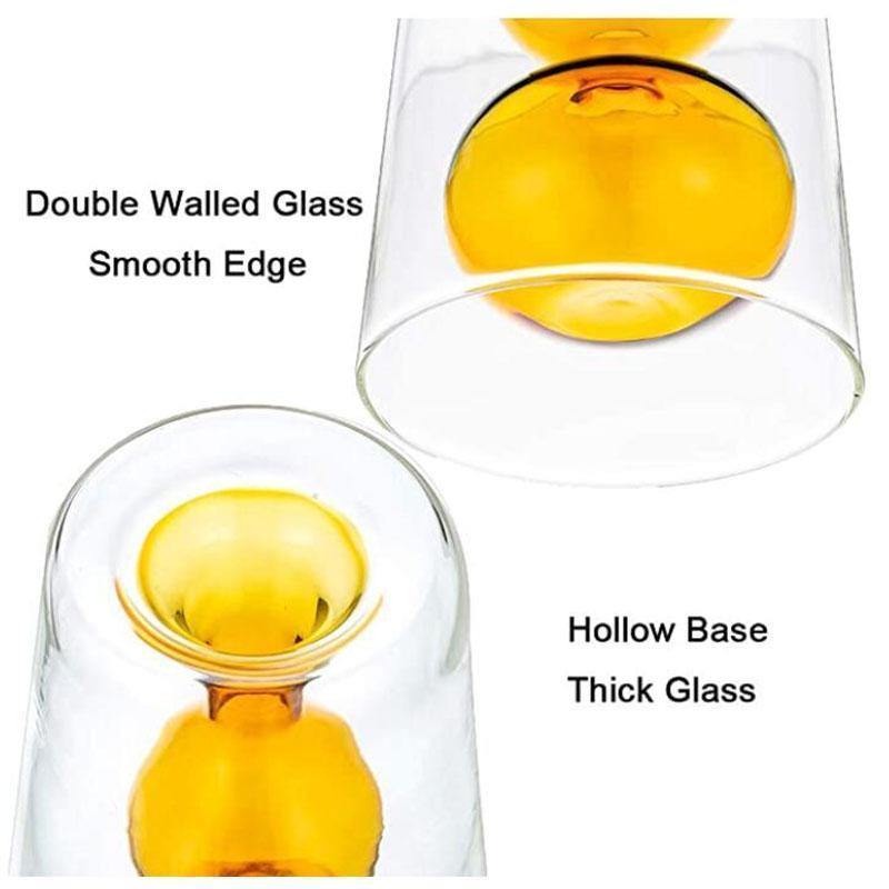 Blown Glass Bubble Vases