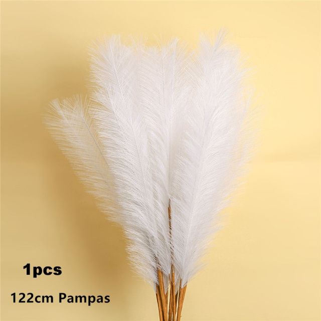 Artificial Pampas Grass Branch Flower