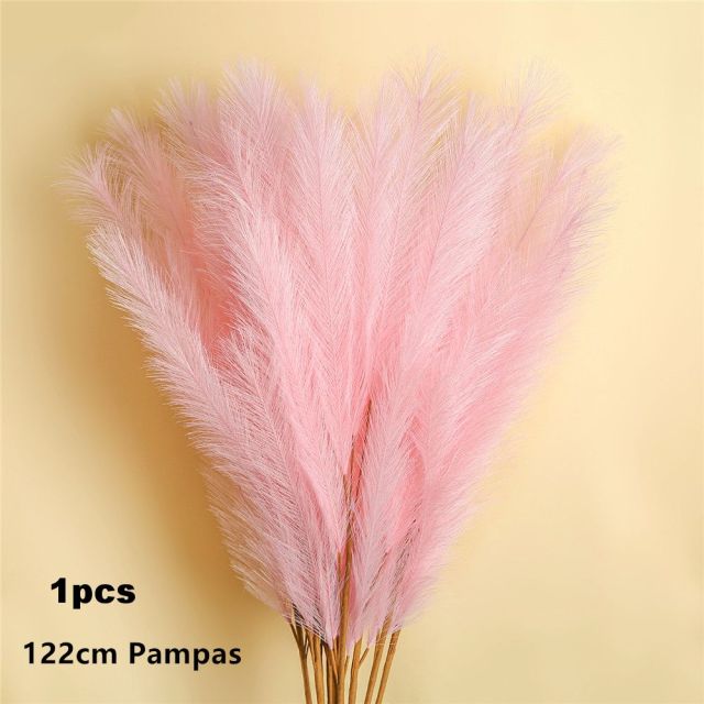 Artificial Pampas Grass Branch Flower