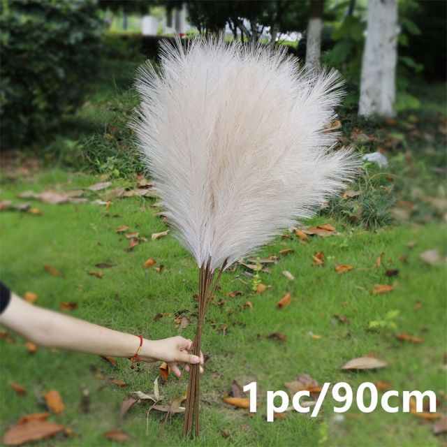 Artificial Pampas Grass Branch Flower